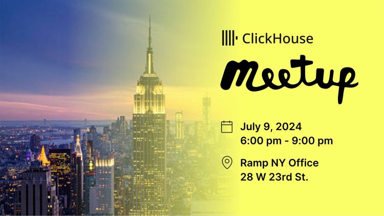 ClickHouse Meetup in New York