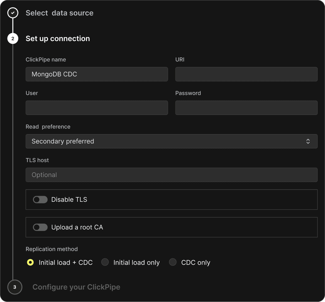 Add MongoDB Source