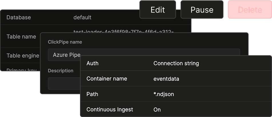 Edit and manage your pipe