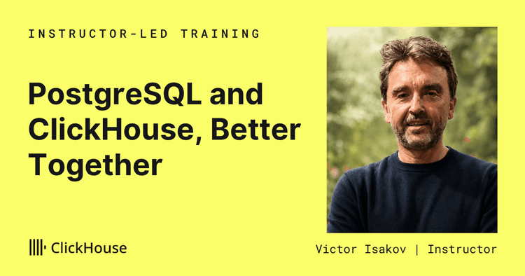 postgresql and clickhouse victor