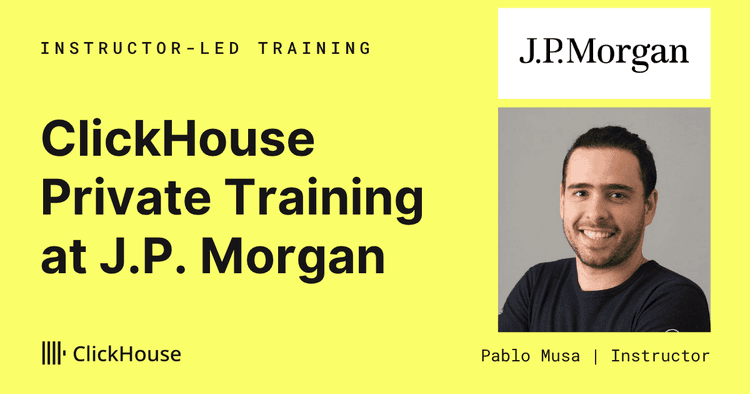 private training jpm