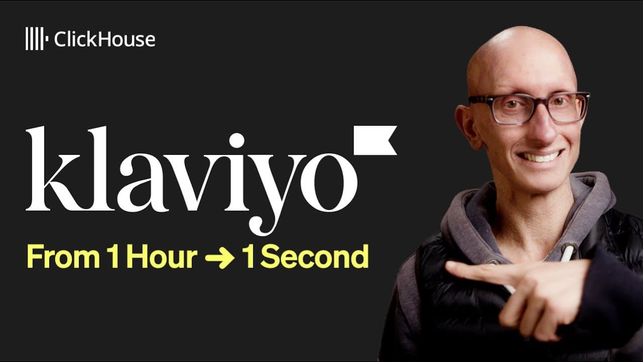 How Klaviyo cut segment processing from hours to 1 second with ClickHouse