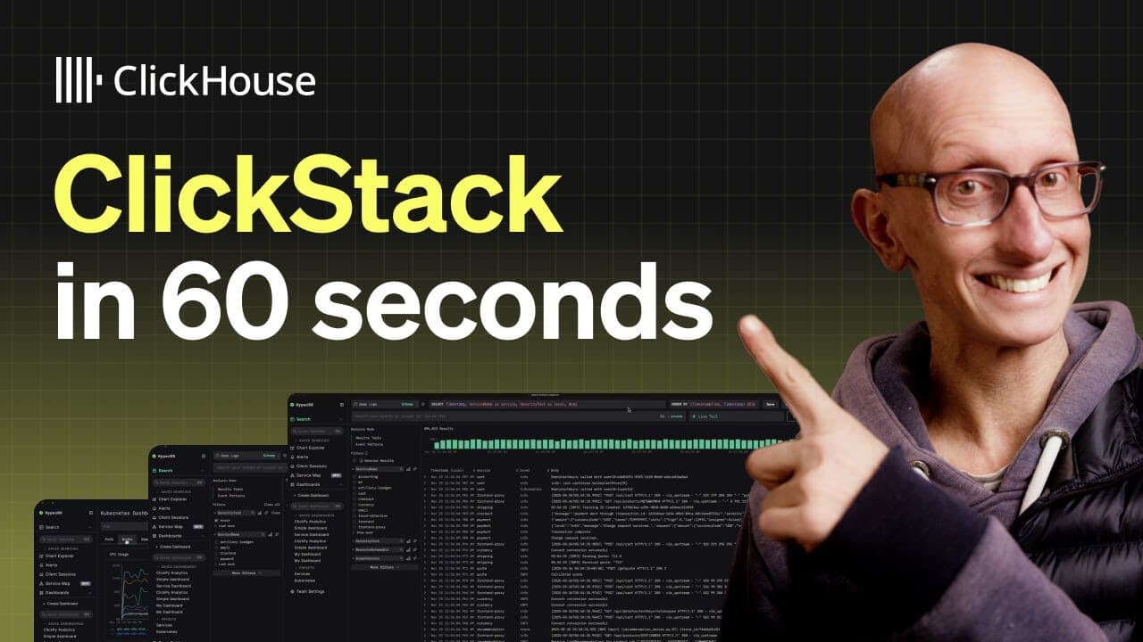 ClickStack: High-Performance Open Source Observability | Logs, Metrics ...