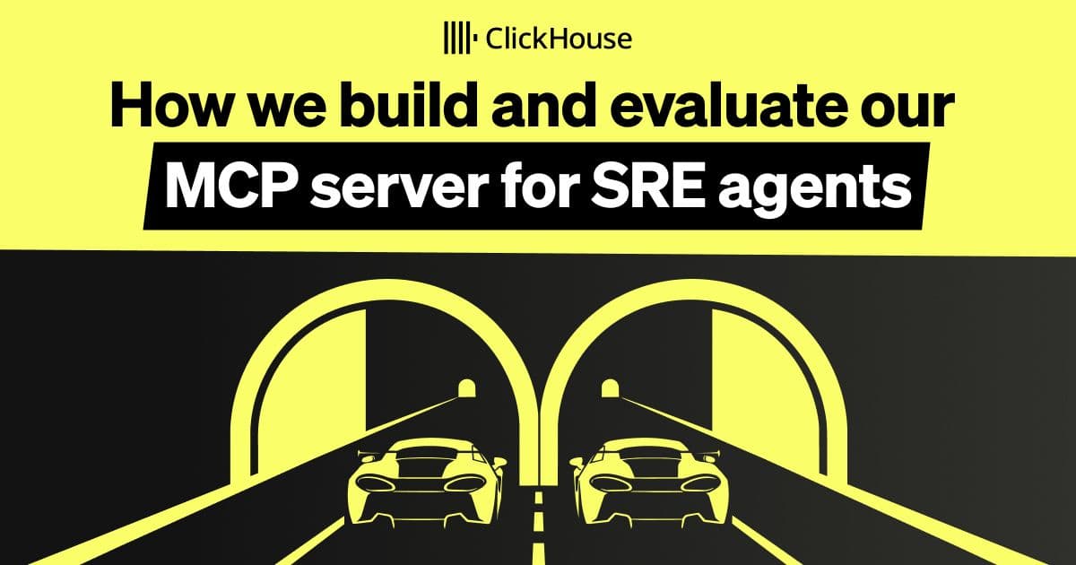 We built an MCP server for your SRE agent