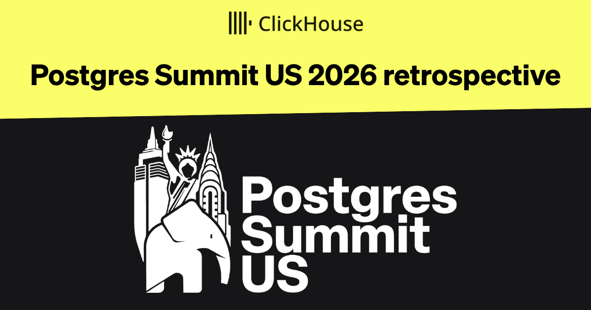 🗽 Postgres Summit US 2026 retrospective