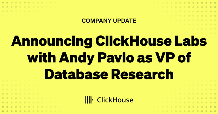 andy pavlo clickhouse