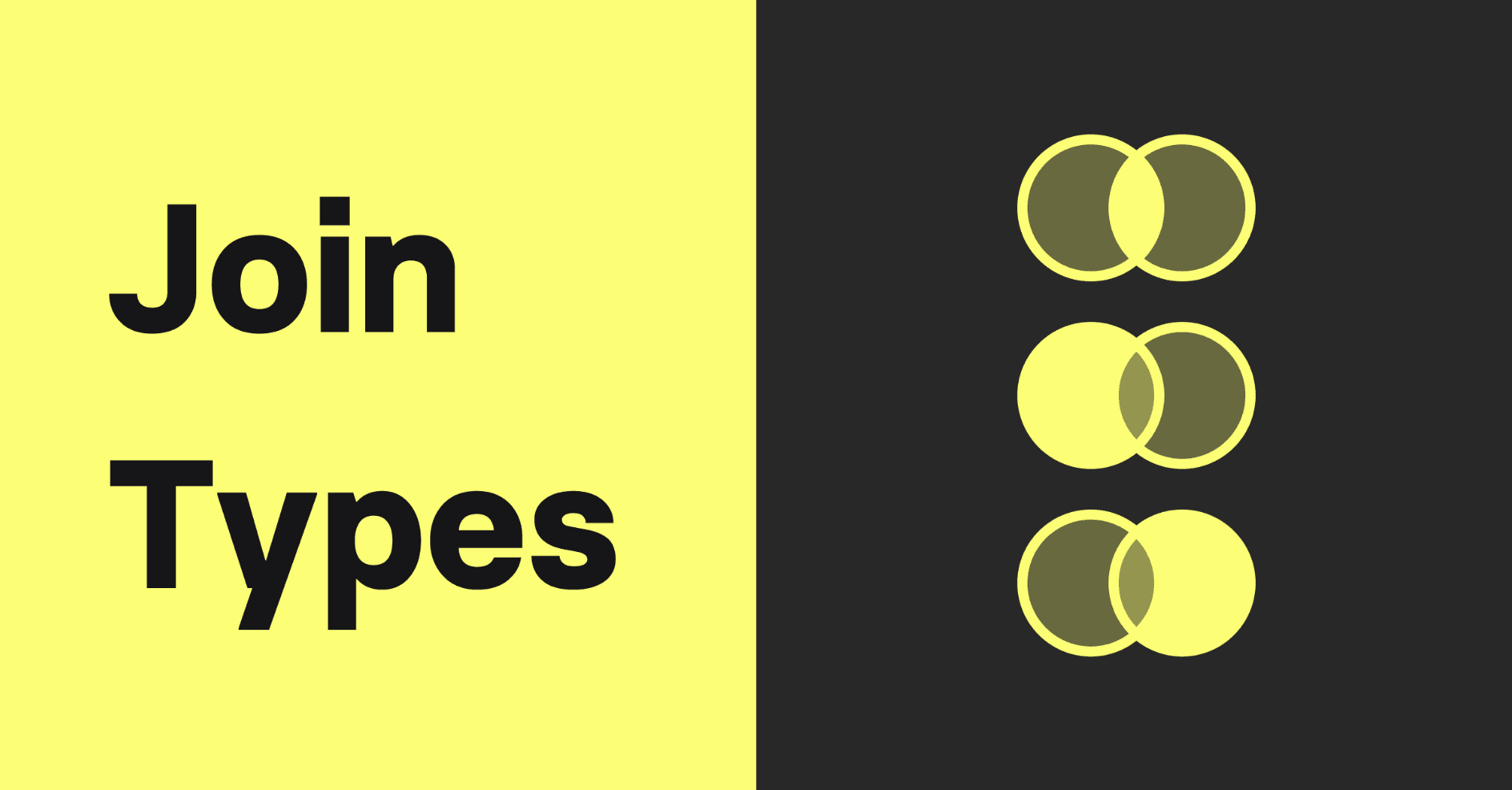 Join Types supported in ClickHouse