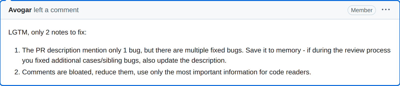 Avogar's review on PR #109738, July 23rd, 2026.
