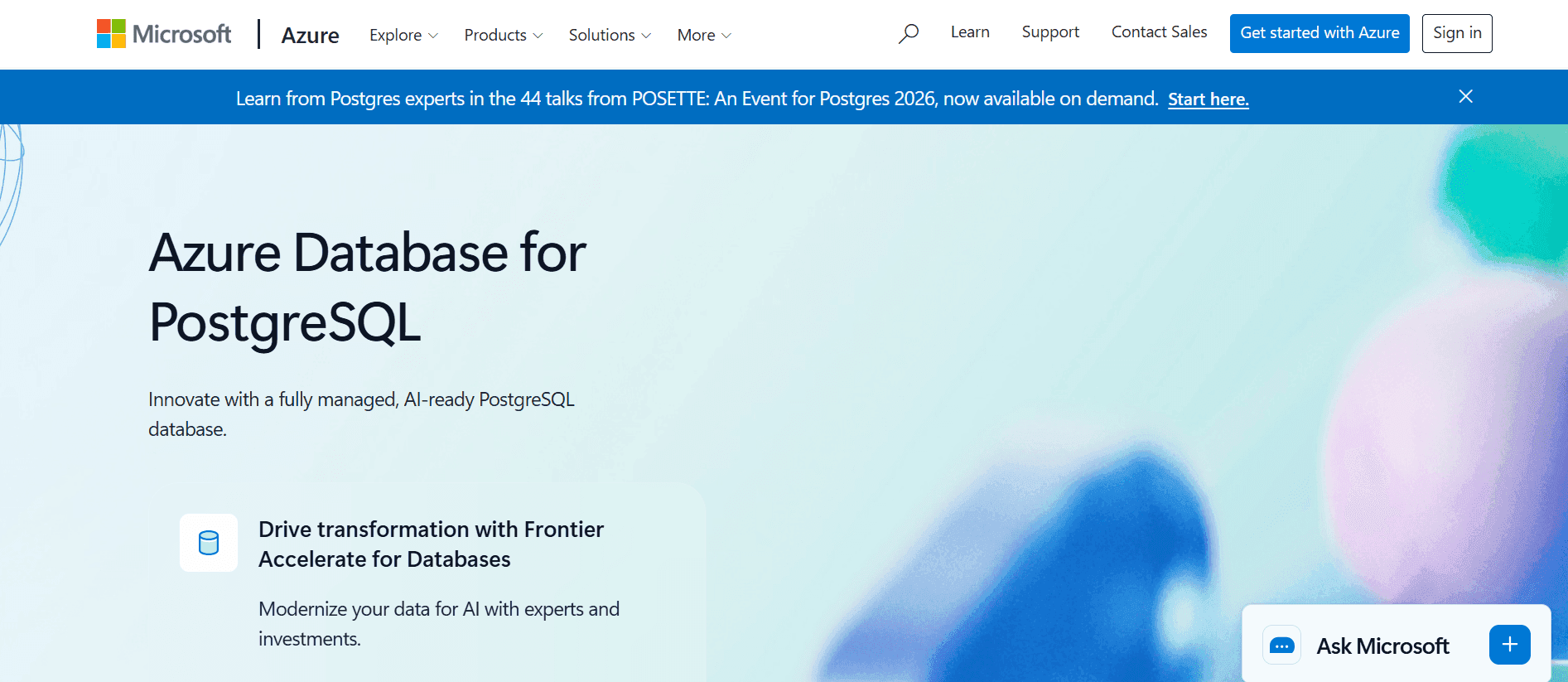 azure postgresql