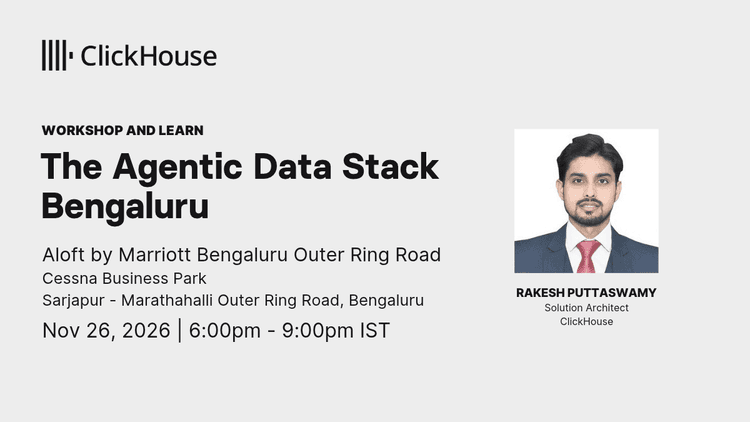 the agentic data stack bengaluru