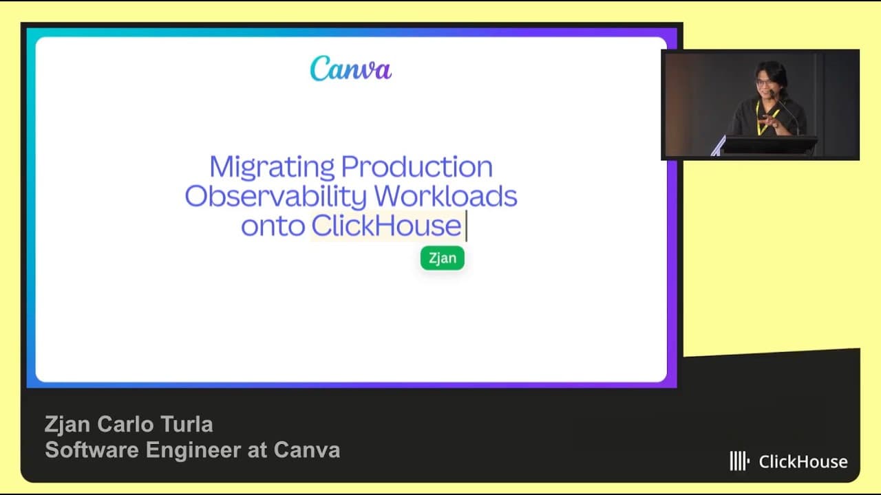 Canva Migrating Production Observability Workloads onto ClickHouse
