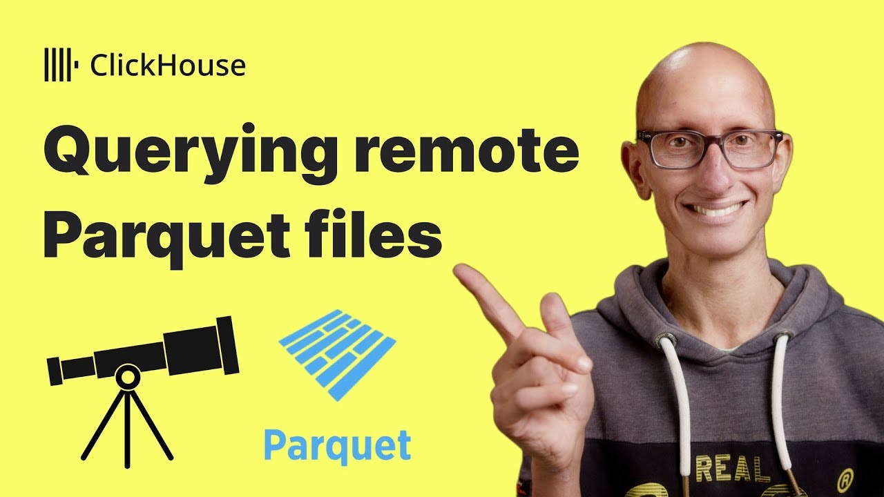 Querying remote Parquet files with ClickHouse