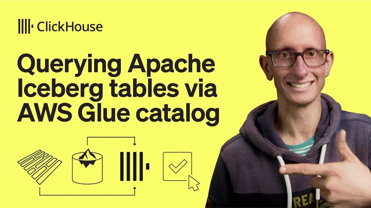 Querying Apache Iceberg tables via AWS Glue catalog