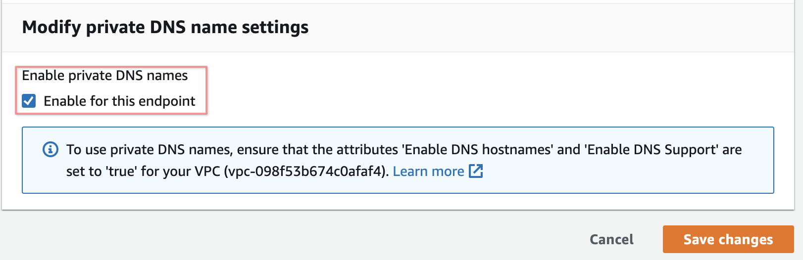 Modify DNS names