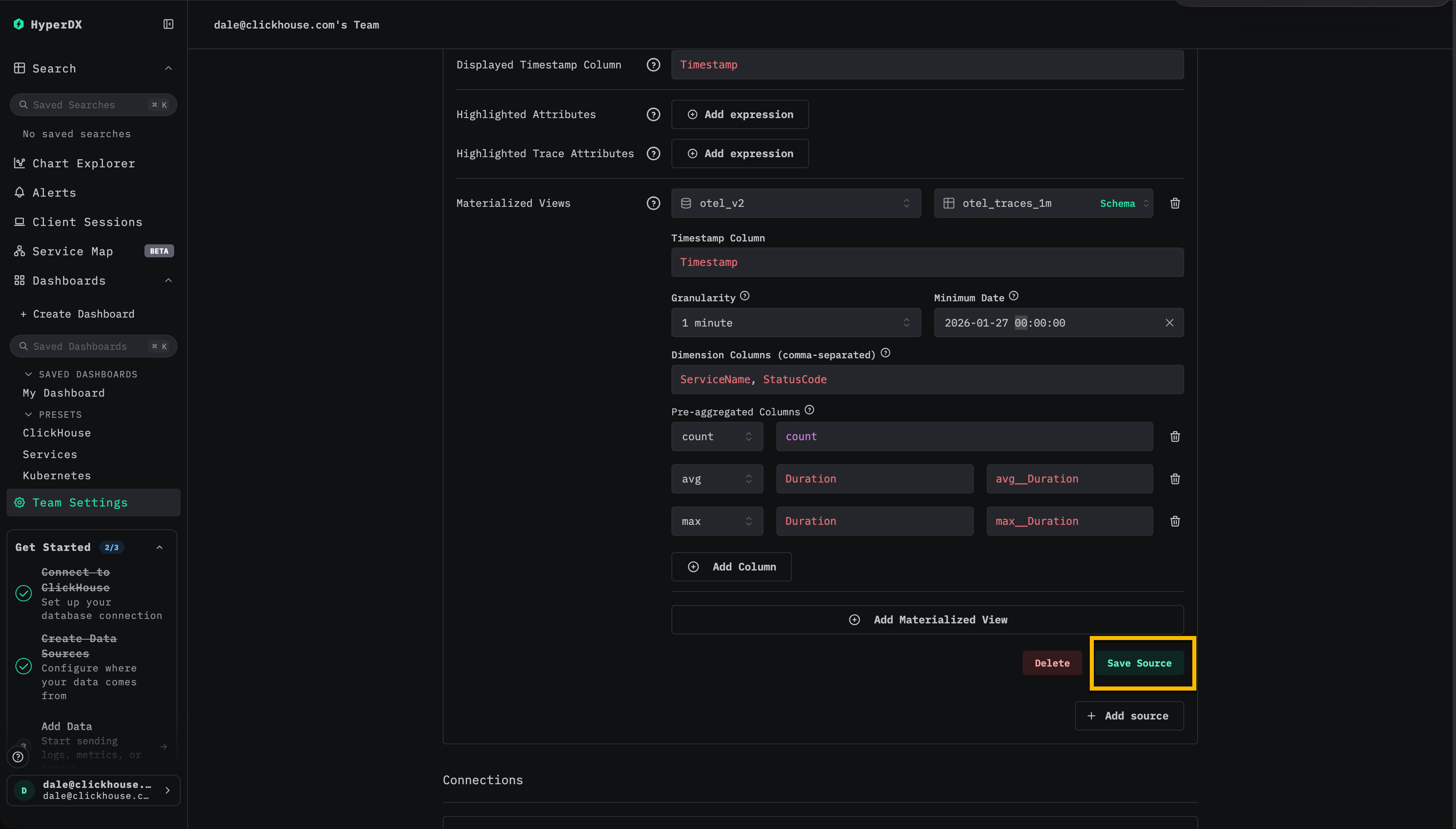 ソースを保存する