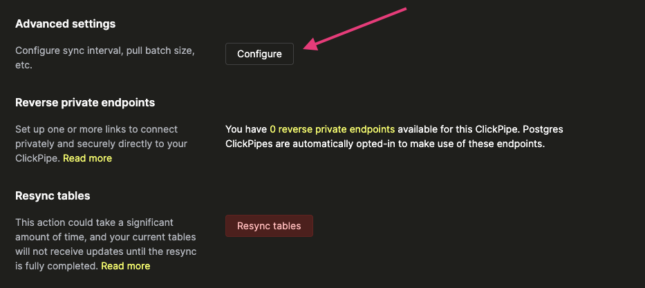 동기화 편집 버튼