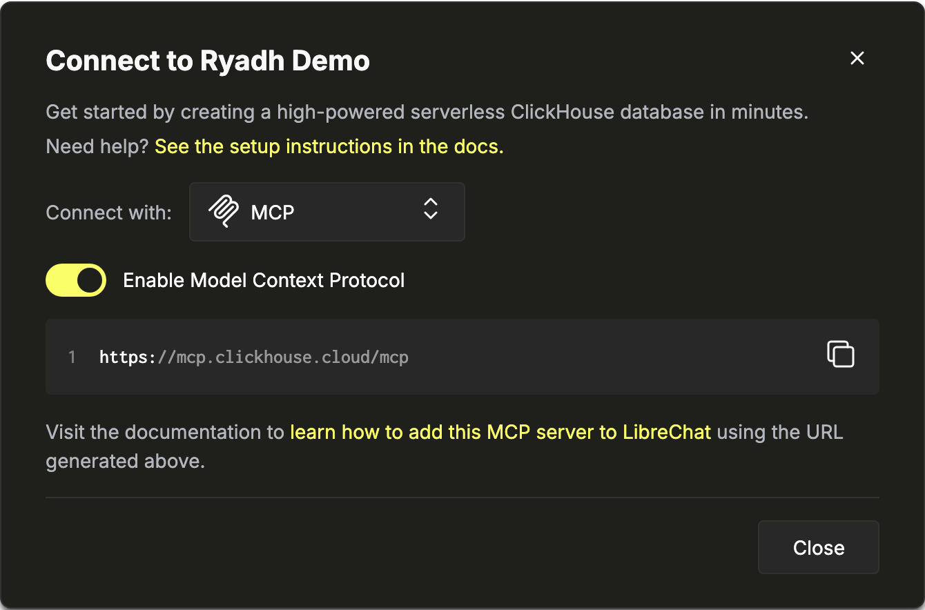 启用 MCP 服务器