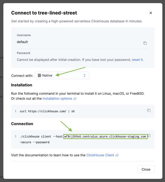 获取 ClickHouse 主机名