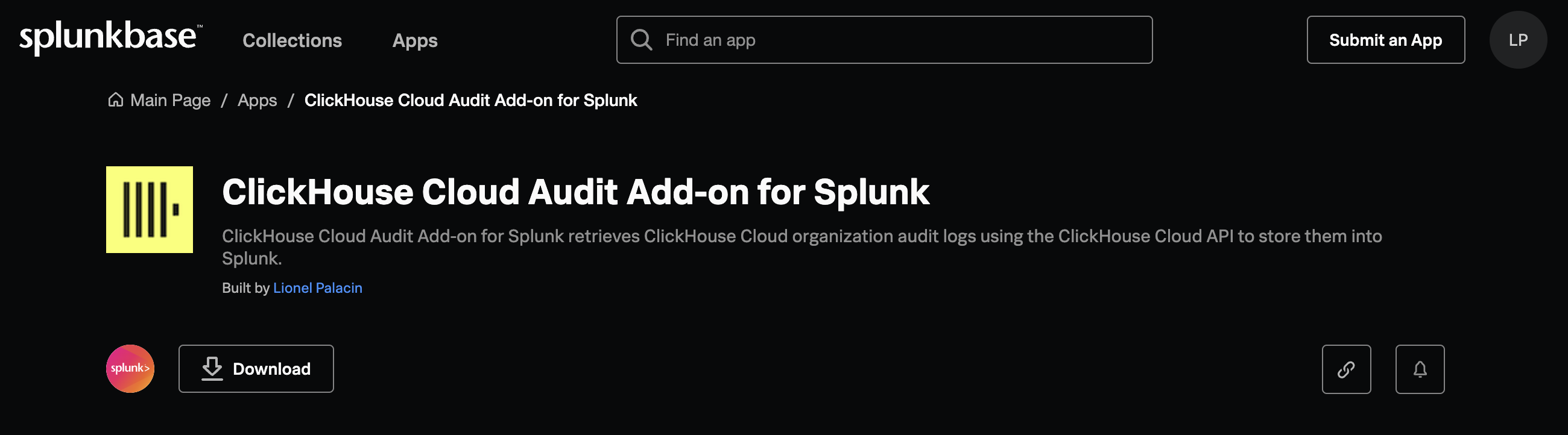 从 Splunkbase 下载