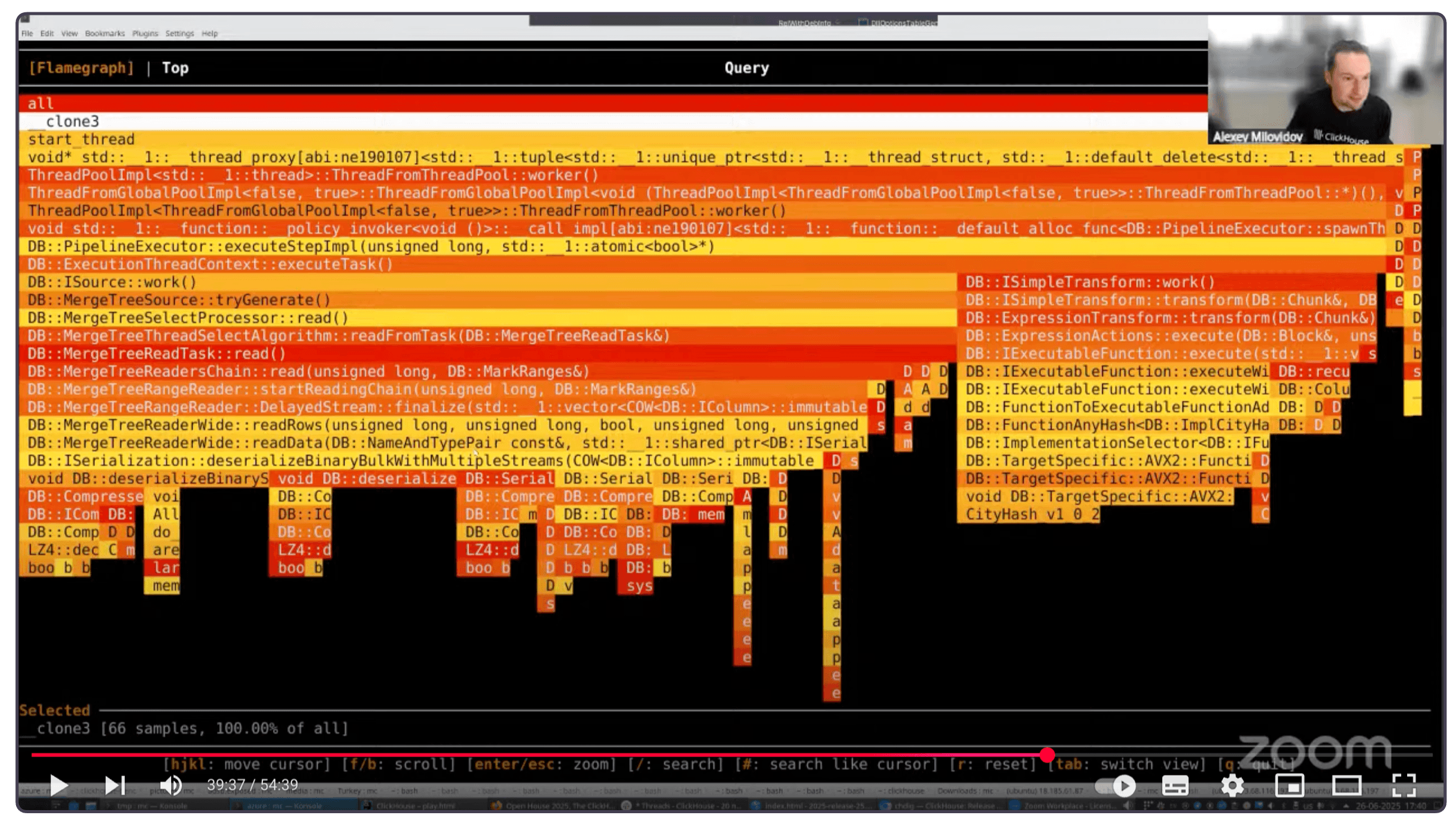 Watch example in release call