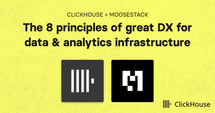 The 8 principles of great DX for data & analytics infrastructure