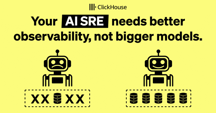 Your AI SRE needs better observability, not bigger models.