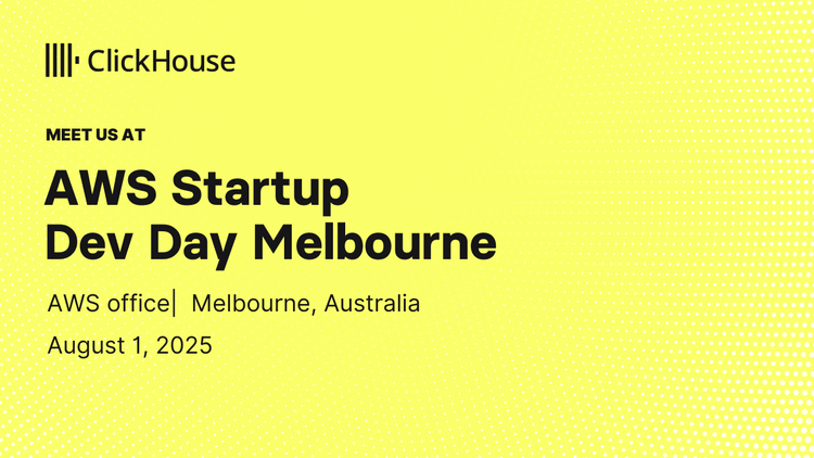 AWS Startup Dev Day Melbourne
