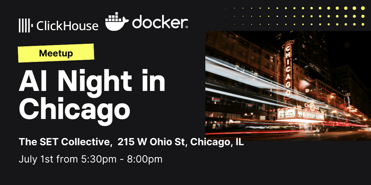 ClickHouse + Docker AI Night