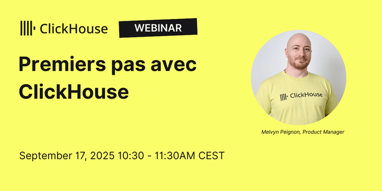 Premiers pas avec ClickHouse