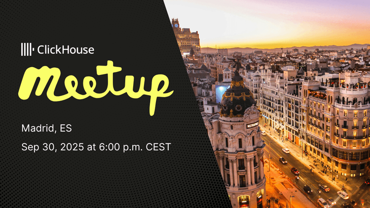 ClickHouse Meetup in Madrid
