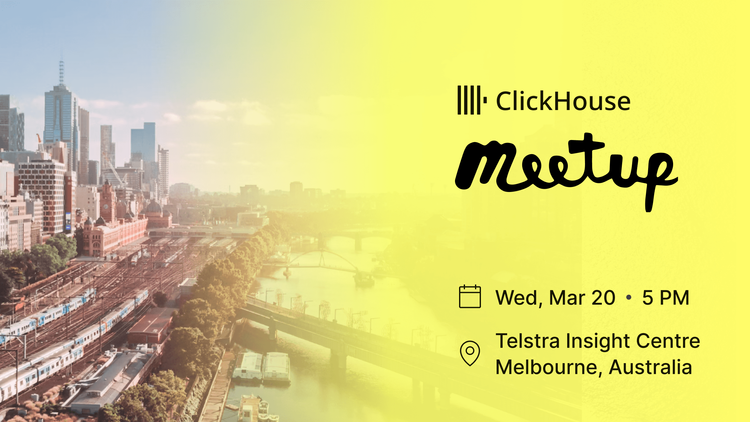 ClickHouse Meetup in Melbourne