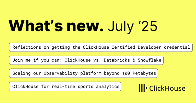 July 2025 newsletter