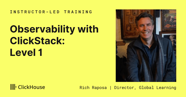 Observability with ClickStack: Level 1