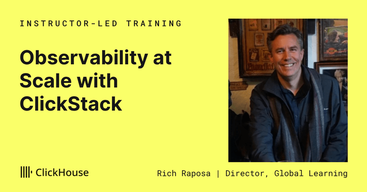 Observability at Scale with ClickStack