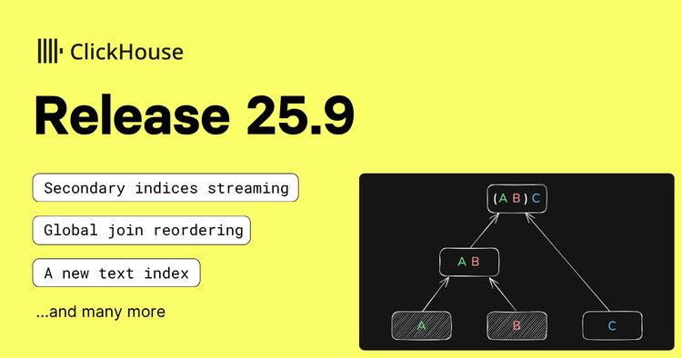 ClickHouse Release 25.9