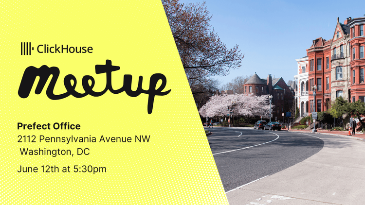 ClickHouse Meetup in Washington DC