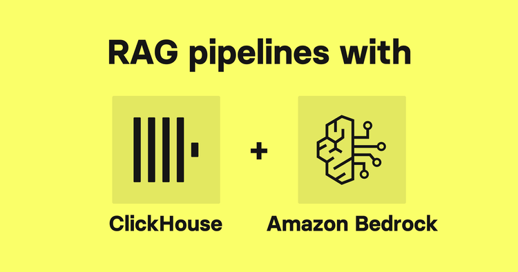 Building a RAG pipeline for Google Analytics with ClickHouse and Amazon Bedrock