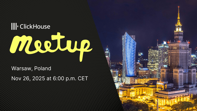 ClickHouse Meetup in Warsaw