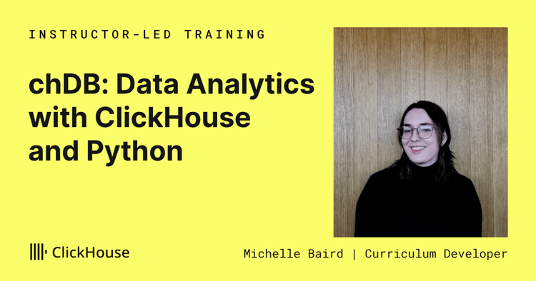 chDB: Data Analytics with ClickHouse and Python