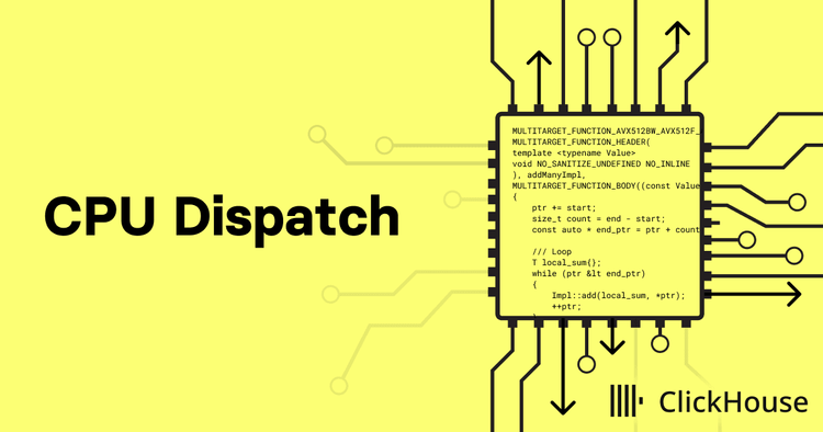 CPU Dispatch in ClickHouse