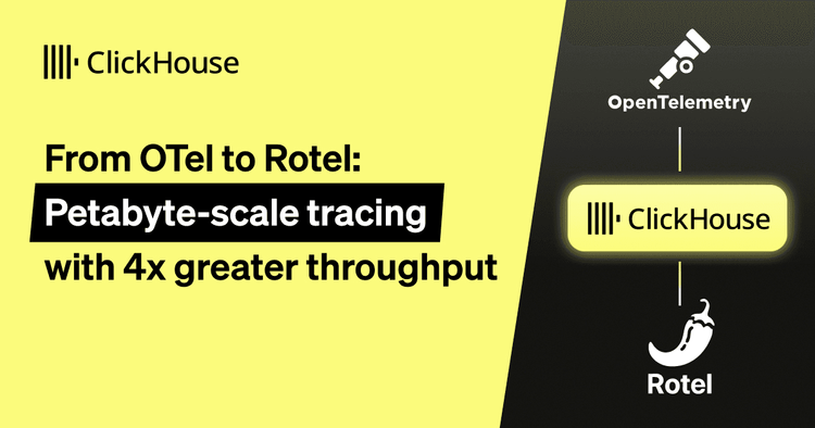 From OTel to Rotel: Petabyte-scale tracing with 4x greater throughput