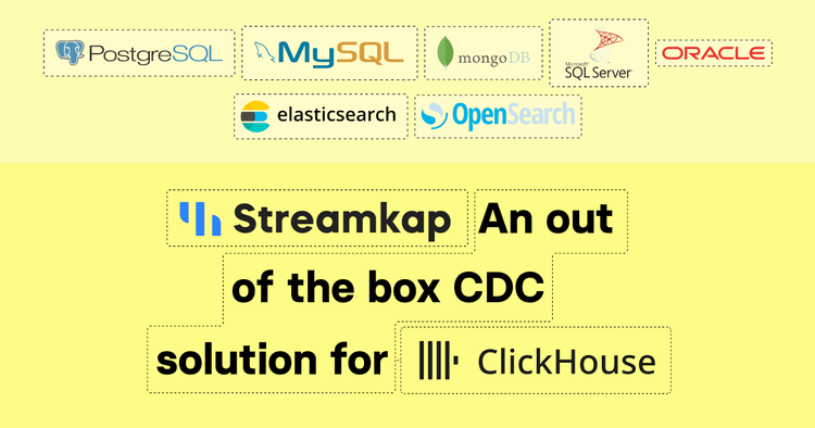 Streamkap: An out-of-the-box CDC solution for ClickHouse