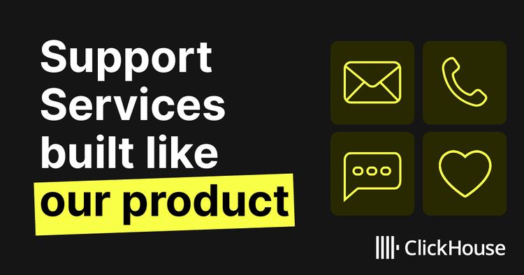 Support Services built like our product - blazingly fast, simple, and developer friendly