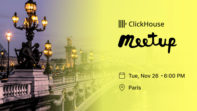 ClickHouse Meetup in Paris